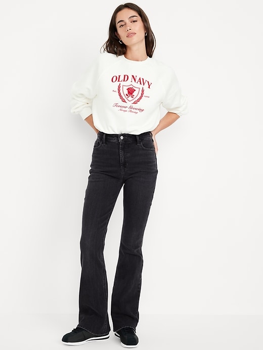 Image number 1 showing, Extra High-Waisted Flare Jeans