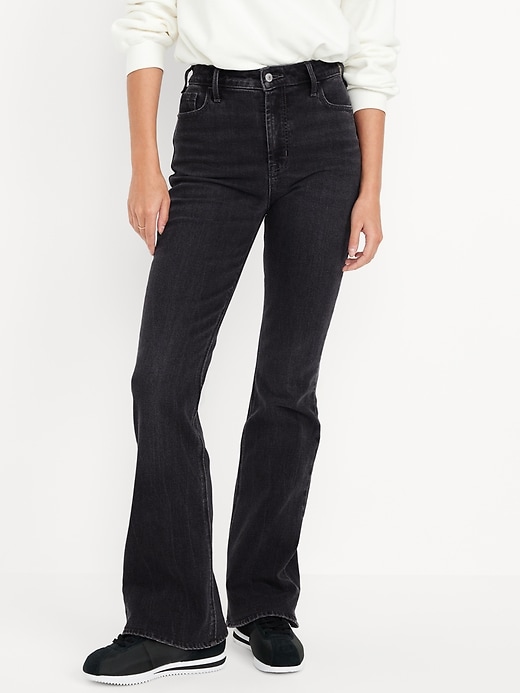 Image number 2 showing, Extra High-Waisted Flare Jeans