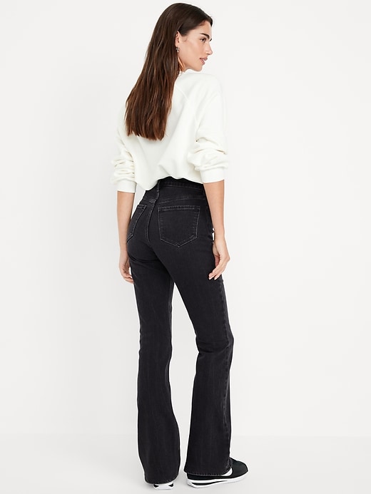 Image number 3 showing, Extra High-Waisted Flare Jeans