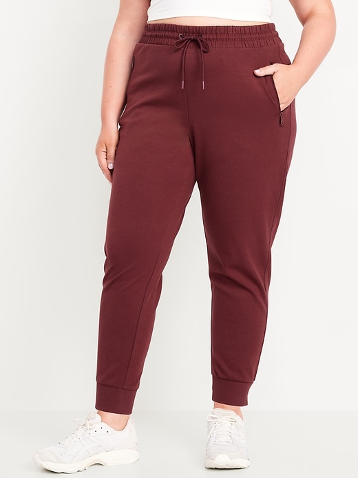 Image number 6 showing, High-Waisted Dynamic Fleece Joggers