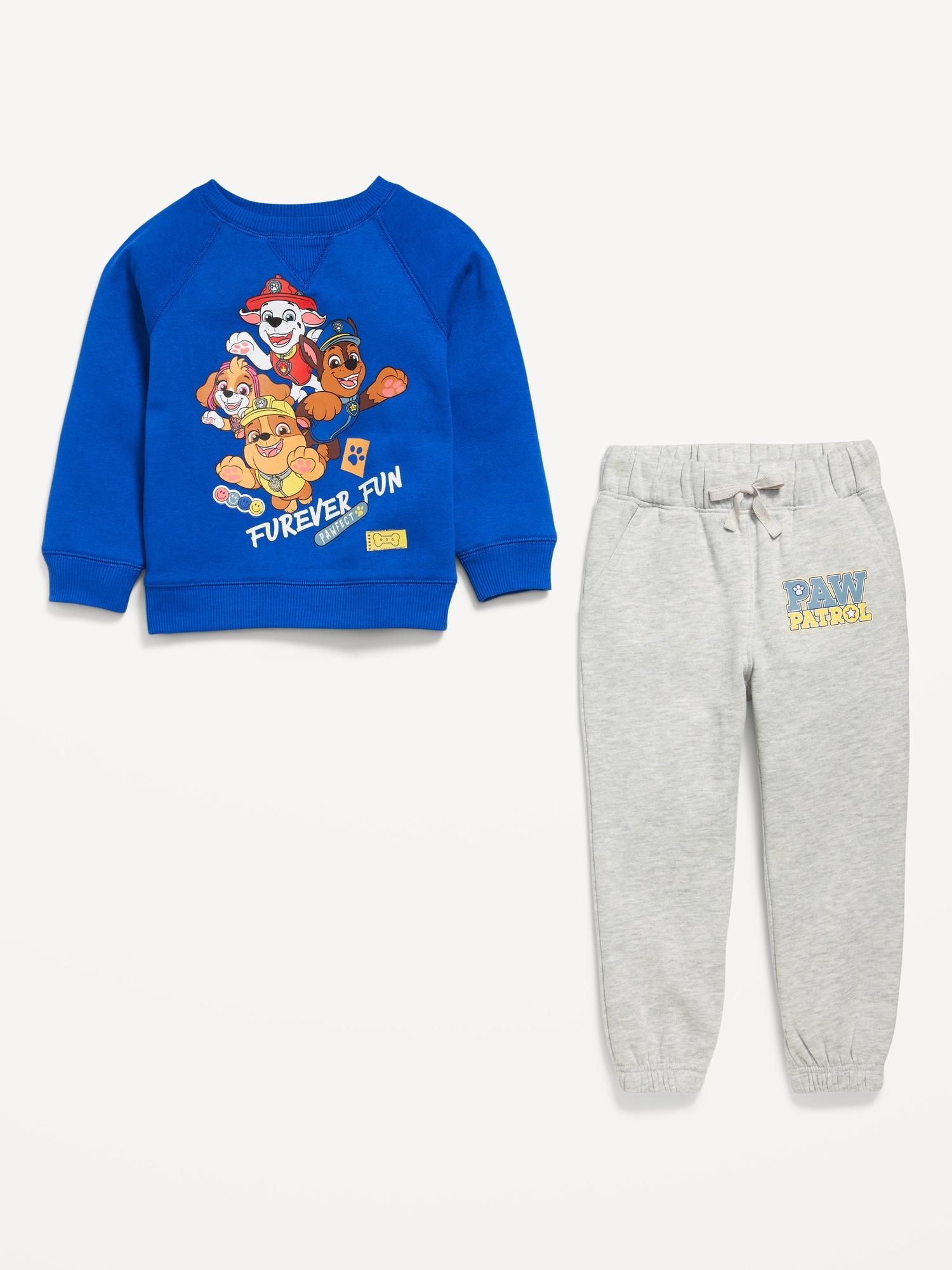 Paw Patrol™ Unisex Graphic Sweatshirt and Sweatpants Set for Toddler