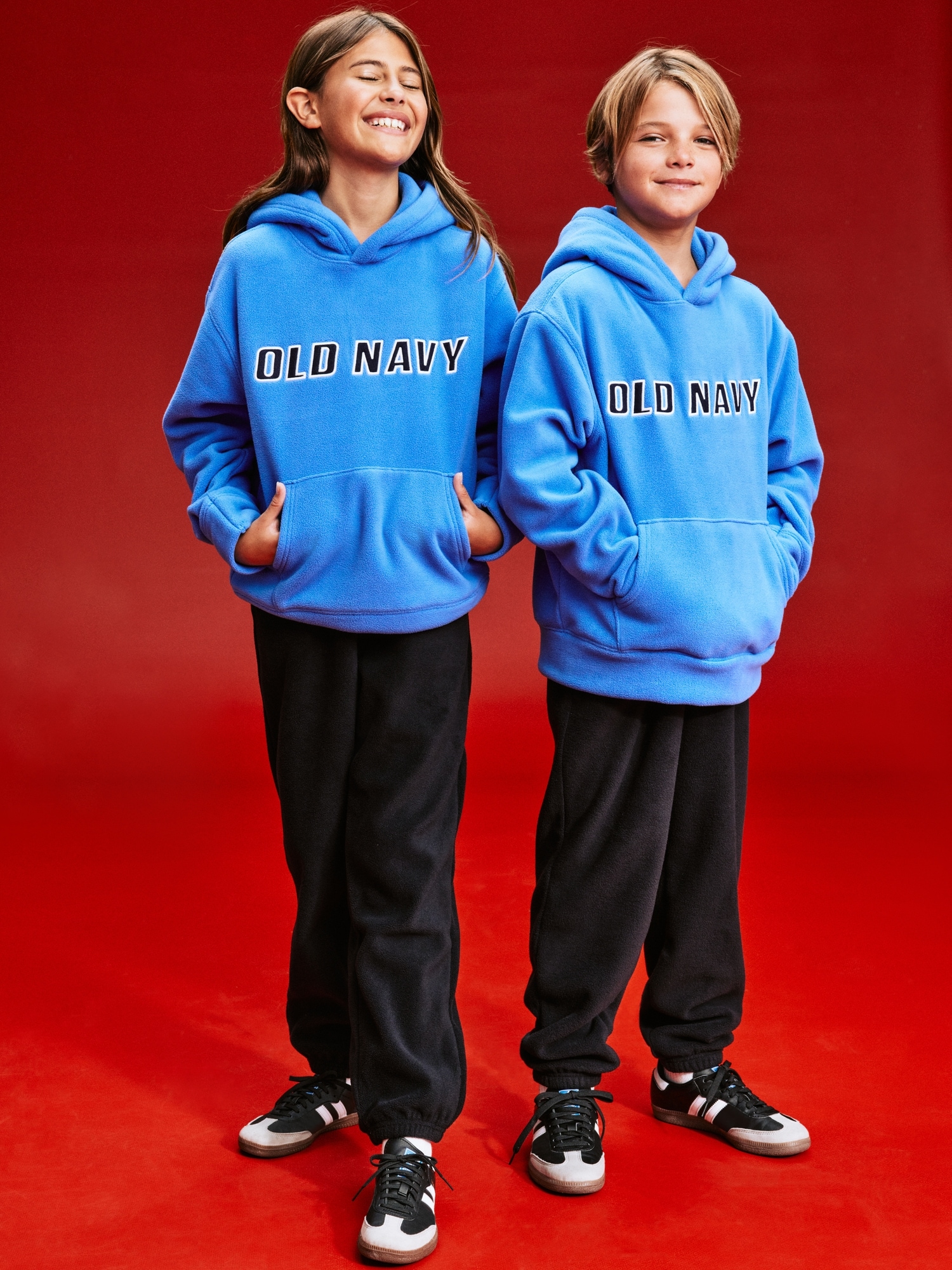 '94 Gender-Neutral Microfleece Logo-Graphic Hoodie for Kids