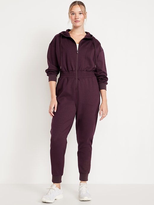 Image number 4 showing, Dynamic Fleece Hooded Jumpsuit