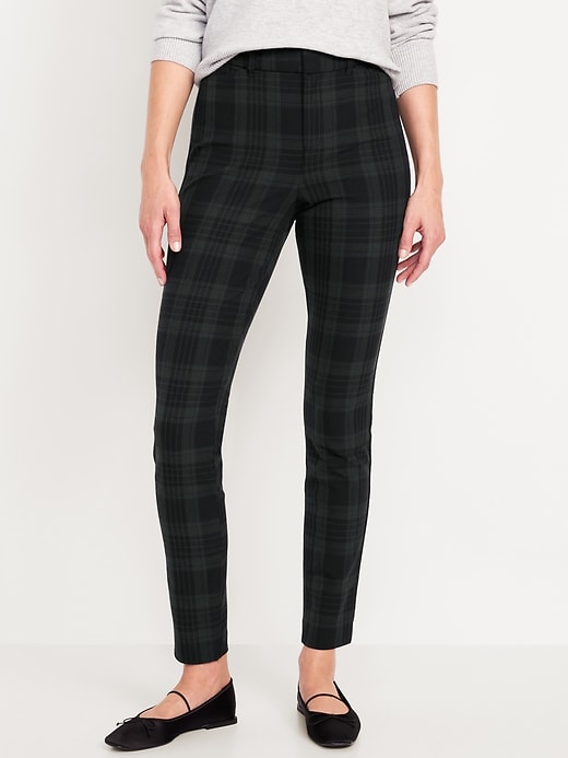 Image number 1 showing, High-Waisted Pixie Skinny Ankle Pants