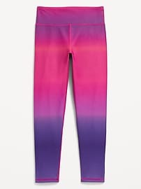 Voir une image plus grande du produit 4 de 4. Legging performance PowerSoft longueur 7/8 à taille haute pour Fille