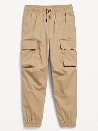 View large product image 4 of 5. Baggy Cargo Poplin Pants for Boys