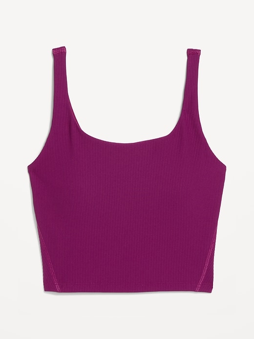 Image number 4 showing, Light Support PowerSoft Rib Longline Sports Bra