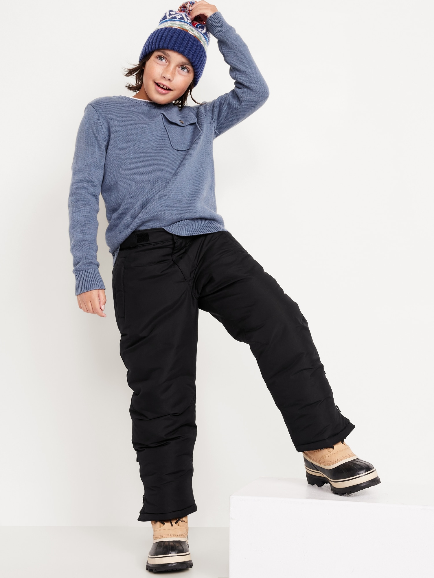 Water-Resistant Snow Pants for Boys