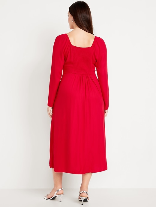 Image number 5 showing, Fit &amp; Flare Crepe Dress