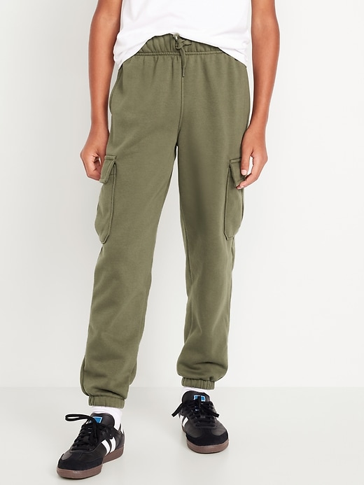 View large product image 1 of 4. Baggy Cargo Jogger Sweatpants for Boys