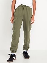 Image number 1 showing, Baggy Cargo Jogger Sweatpants for Boys