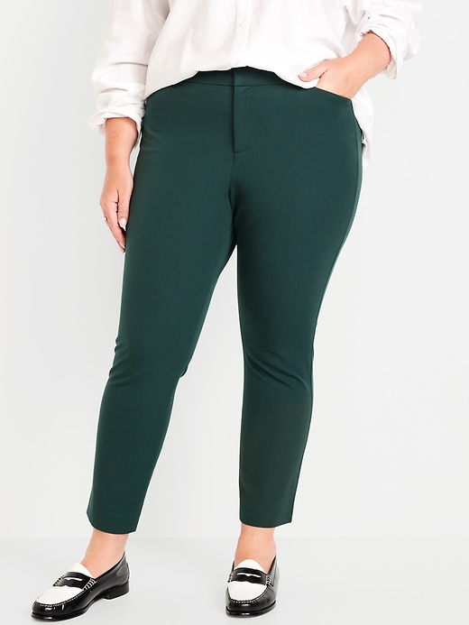 Image number 6 showing, High-Waisted Pixie Skinny Ankle Pants