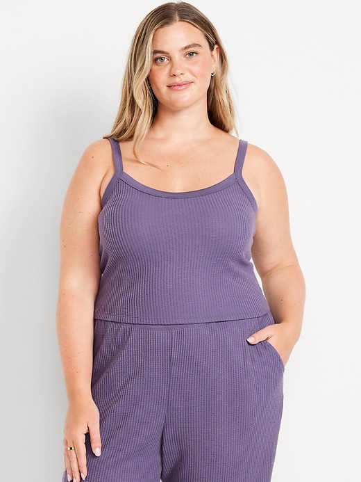 Image number 7 showing, Waffle Lounge Tank Top