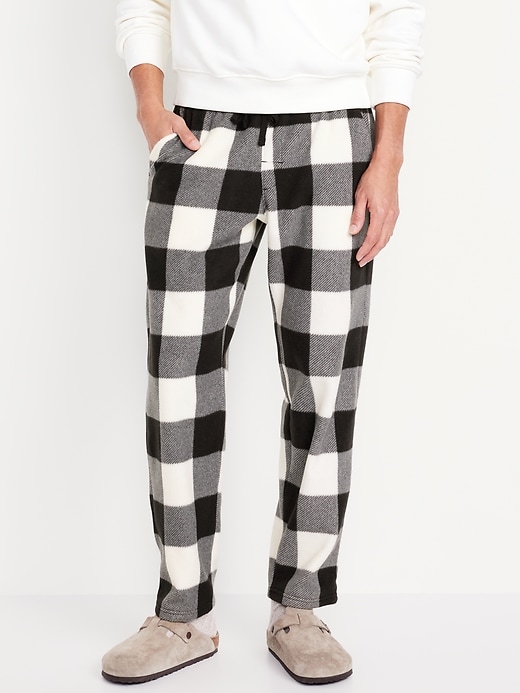 Image number 1 showing, Microfleece Pajama Pants for Men