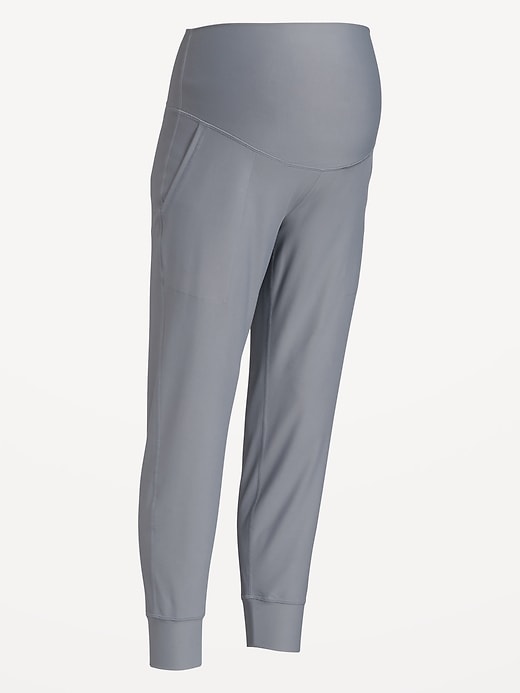 Image number 6 showing, Maternity Full-Panel PowerSoft Jogger