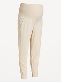 Image number 2 showing, Maternity SleekTech Rollover Waist Joggers