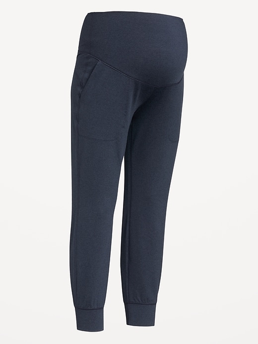 Image number 1 showing, Maternity Full-Panel CloudComfy Joggers