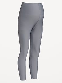 Image number 2 showing, Maternity Full-Panel PowerSoft Sculpt 7/8 Leggings