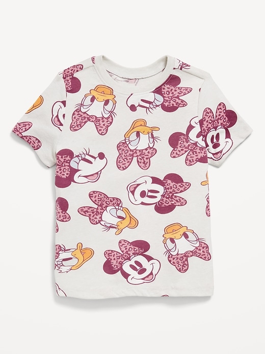 Voir une image plus grande du produit 1 de 2. T-shirt à imprimé Minnie Mouse de Disney&#169 pour toute-petite fille