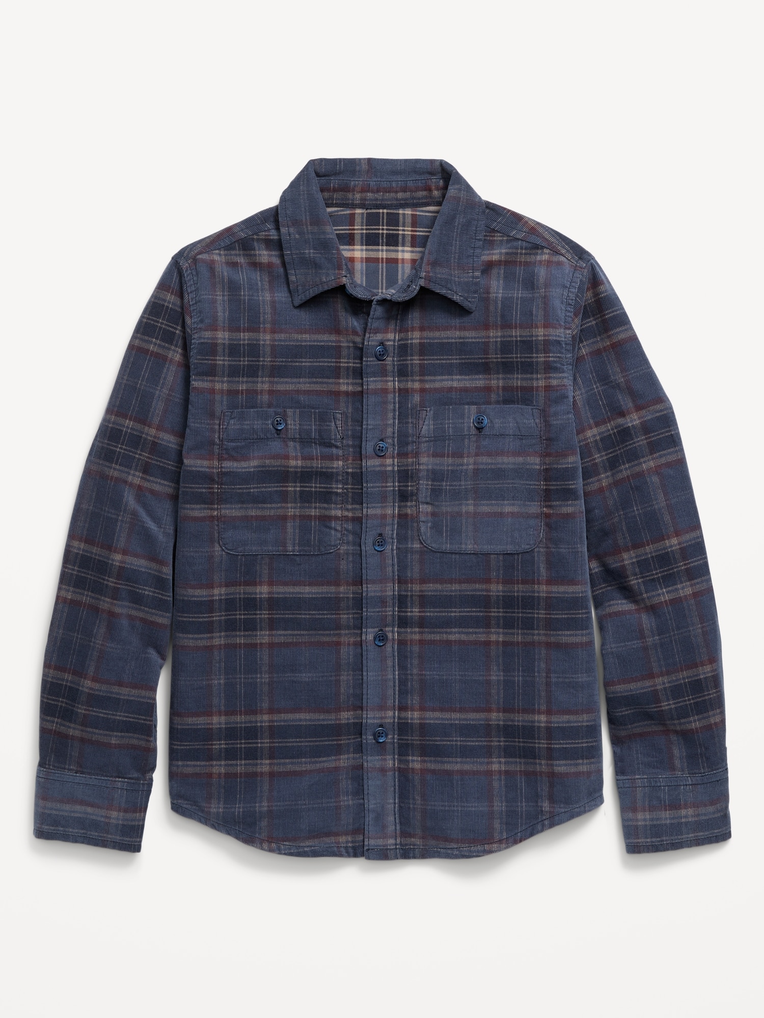 Long-Sleeve Corduroy Shirt for Boys