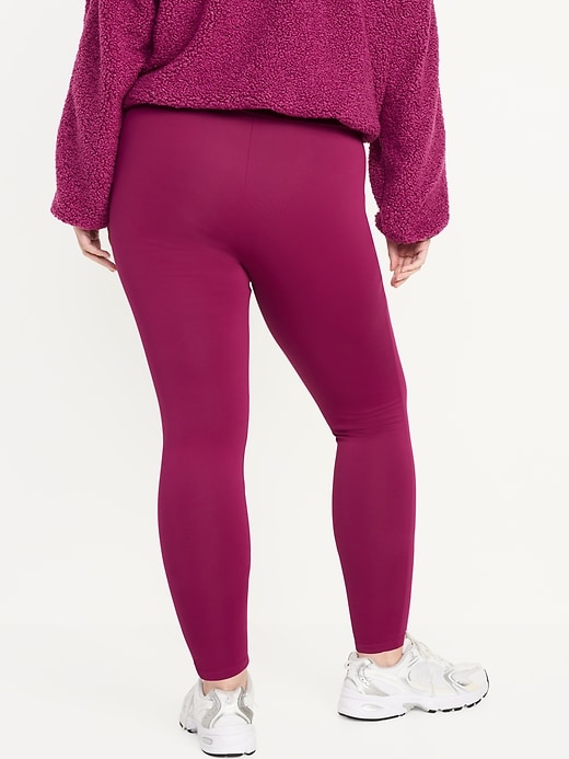 Image number 5 showing, High-Waisted PowerSoft Coze Edition Fleece-Lined Full-Length Leggings