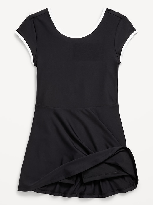 Image number 5 showing, PowerSoft Heart-Shaped Back Athletic Dress for Girls