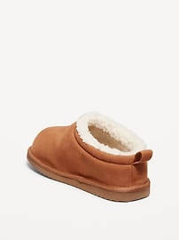 Voir une image plus grande du produit 4 de 4. Pantoufles de style mule en faux suède pour garçon