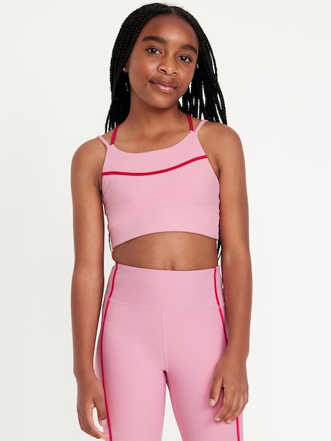 Soutien-gorge de sport long à fines bretelles Powersoft pour fille