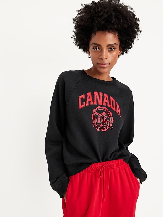 Image number 3 showing, Vintage Canada Logo-Graphic Sweatshirt