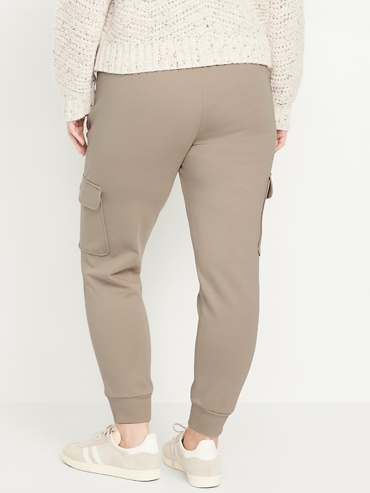 Image number 5 showing, High-Waisted Dynamic Fleece Cargo Joggers