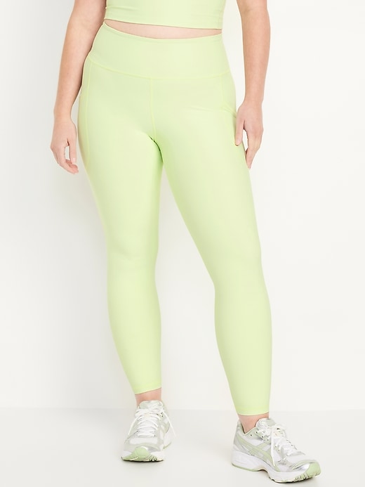 Image number 4 showing, High-Waisted PowerSoft 7/8 Pocket Leggings