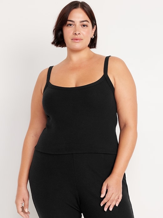 Image number 7 showing, Ribbed Lounge Tank Top