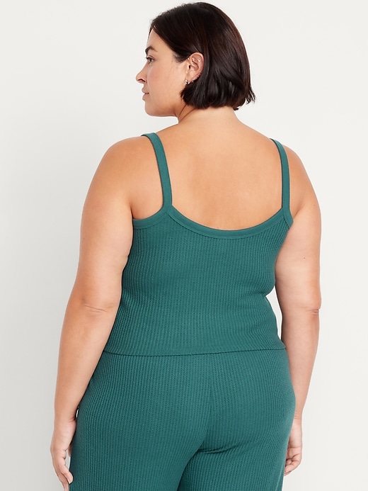 L'image numéro 8 présente Camisole de détente gaufrée