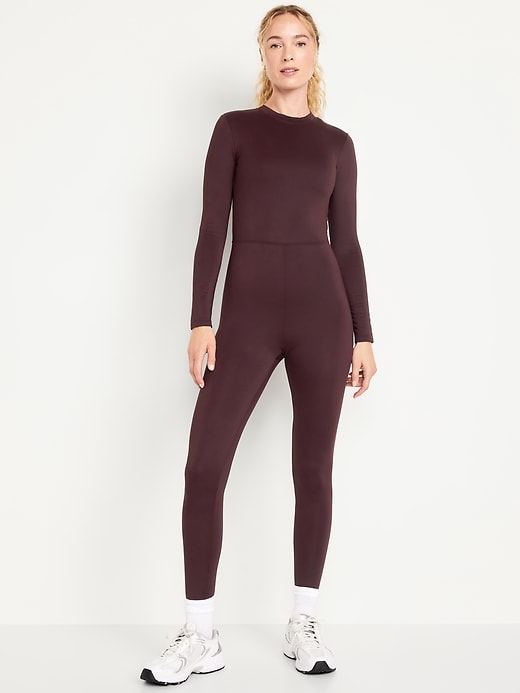 Image number 1 showing, PowerSoft Coze Edition Warm-Lined Full-Length Jumpsuit