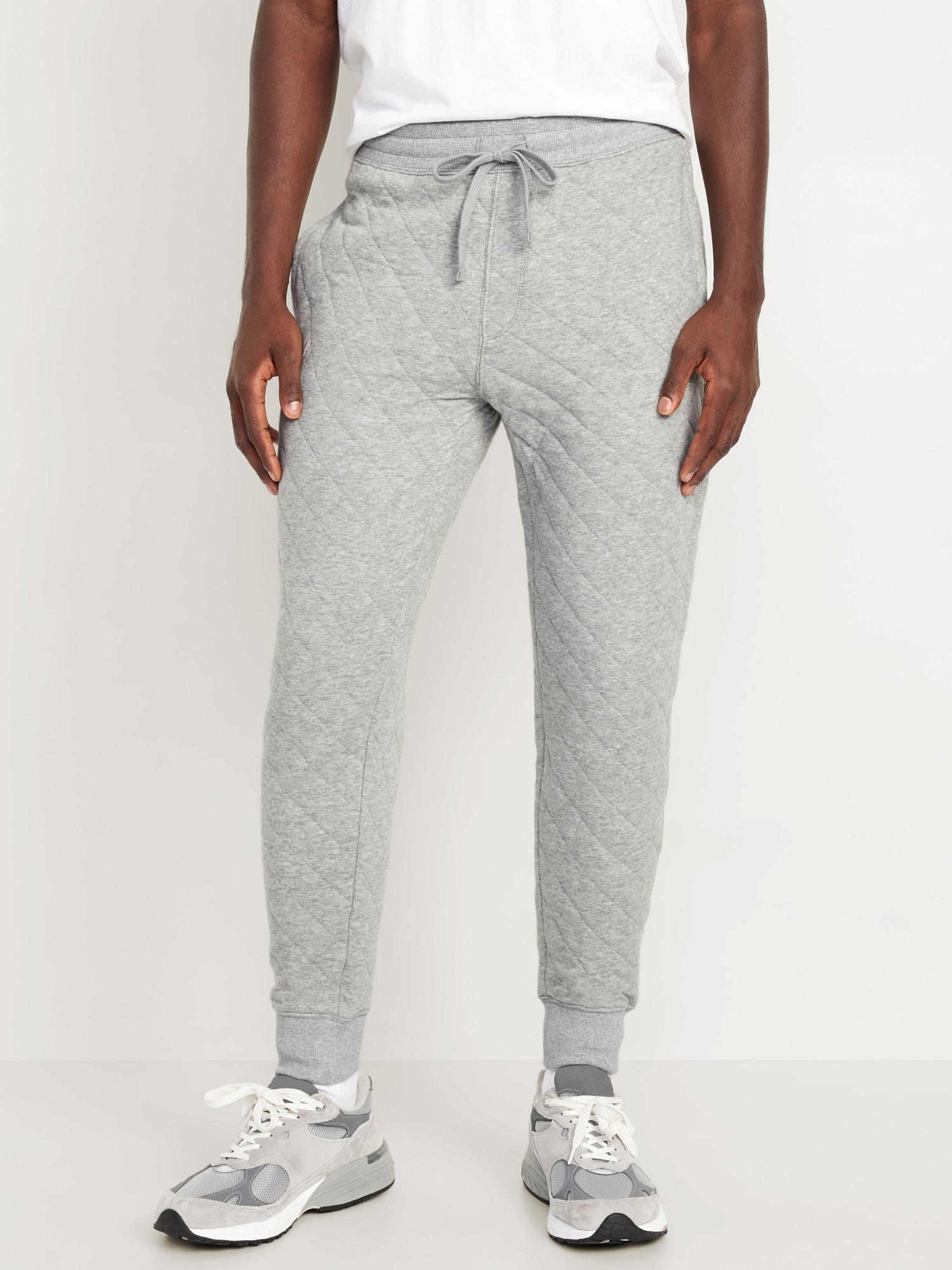 Quilted Fleece Joggers