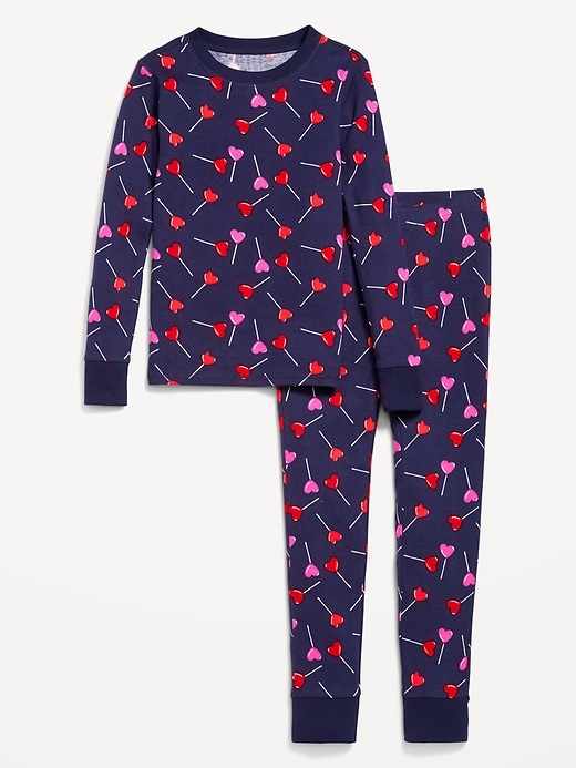 Voir une image plus grande du produit 2 de 4. Pyjama moulant à motif unisexe pour Enfant