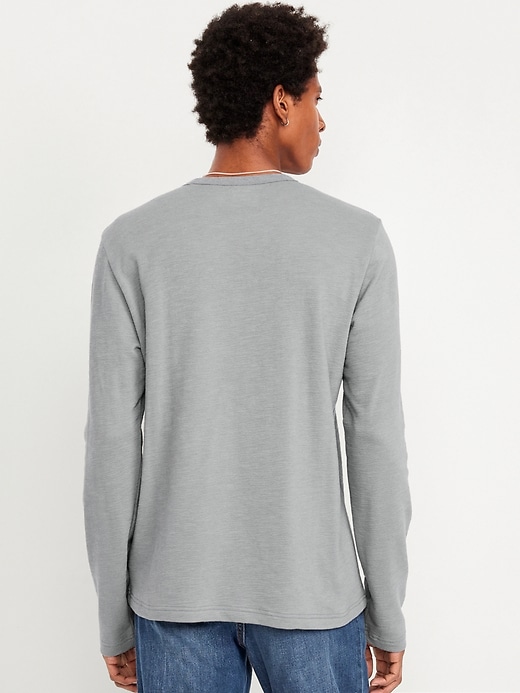 Image number 6 showing, Textured Long-Sleeve T-Shirt