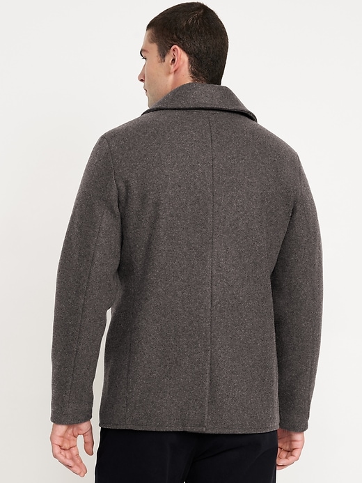 Image number 2 showing, Double-Breasted Pea Coat