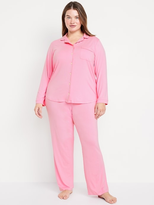 Image number 7 showing, Knit Jersey Pajama Pant Set