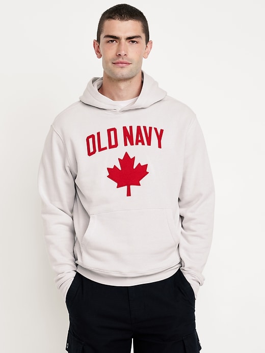 Image number 1 showing, Oversized Canada Logo Pullover Hoodie