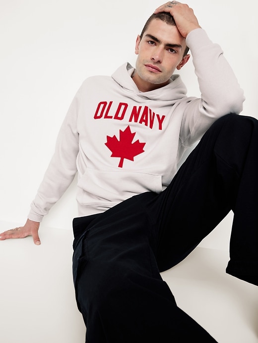 Image number 3 showing, Oversized Canada Logo Pullover Hoodie