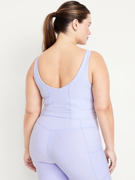 Image number 8 showing, Light Support PowerSoft Longline Sports Bra