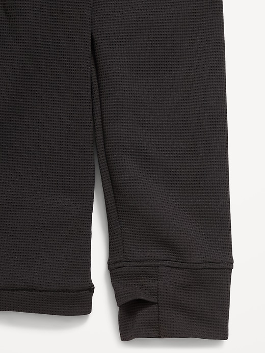 Image number 4 showing, Long-Sleeve Waffle-Knit Graphic Performance Top for Boys