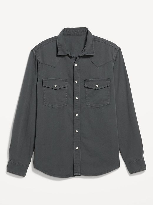 Image number 8 showing, Jean Pocket Shirt