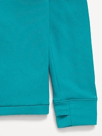 View large product image 4 of 4. Long-Sleeve Waffle-Knit Graphic Performance Top for Boys