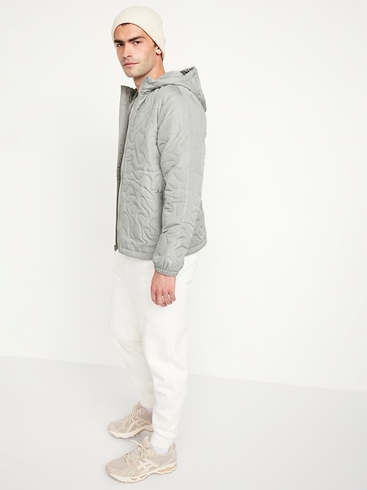 Image number 6 showing, Water-Resistant Quilted Zip Jacket