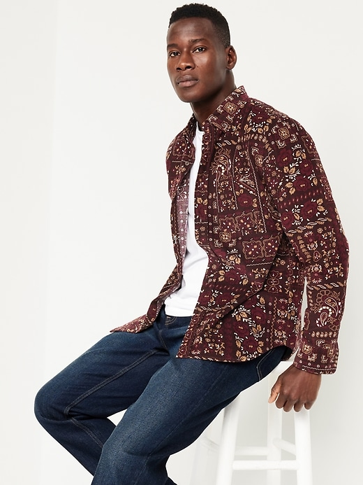 Image number 6 showing, Button-Down Corduroy Shirt