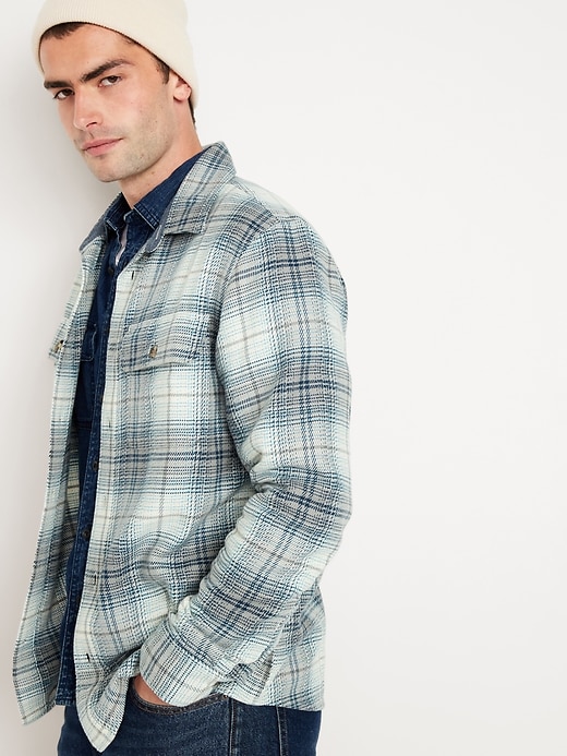 Image number 3 showing, Plaid Pocket Shirt