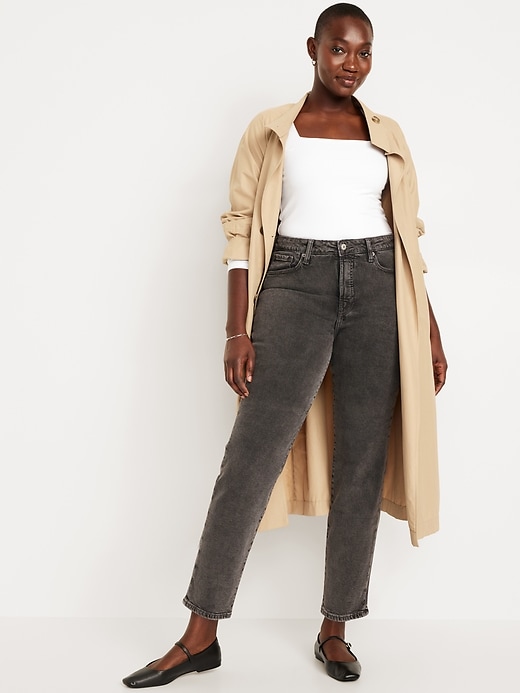 Image number 4 showing, High-Waisted OG Straight Ankle Jeans