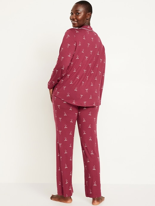 Image number 6 showing, Knit Jersey Pajama Pant Set